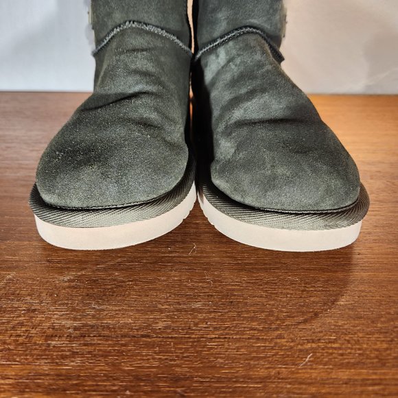Koolaburra by UGG Green Fur Lined Winter Boots Women (8) - Picture 5 of 12